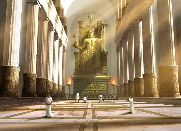 Statue of Zeus at Olympia